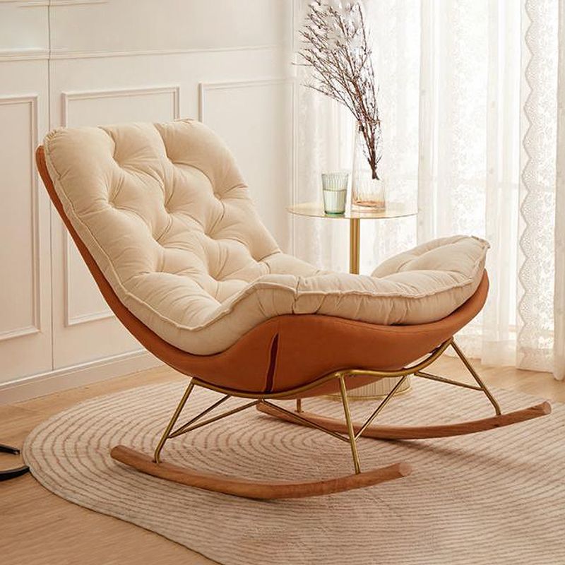 Contemporary Armless Accent Chair Tufted Lounge Chair with High Back Clearhalo 'Accent Chairs' 'accent_chairs' 'Chairs & Seating' 'furn' 'furn_accent_chairs' 'Furniture' 'furniture_accent_chairs' 'Living Room Furniture' 1200x1200_26f79d2b-c4d8-4938-89a3-31c5ca2b1d77