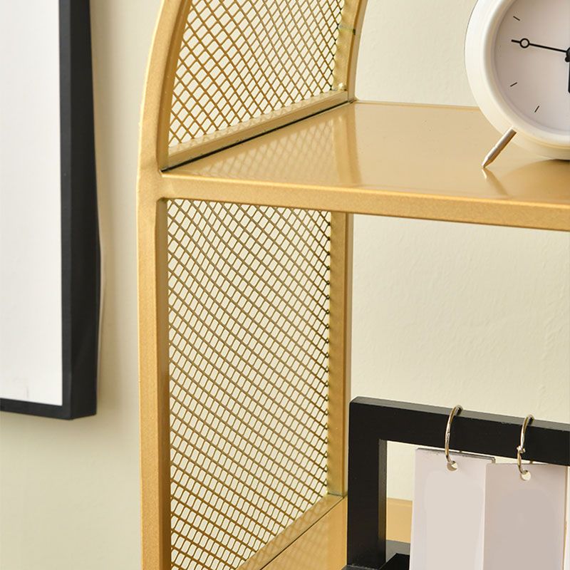 Modernes Metall -Bücherregal -Standard -Offenes Regalbuch mit Regalen