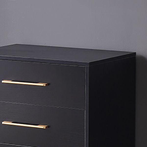 Weiße / schwarze Aufbewahrungstruhe 16 "W vertikale Dessouskiste für Schlafzimmer