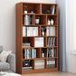 Closed Wooden Bookcase Modern Home Bedroom Living Room Standard Bookshelf