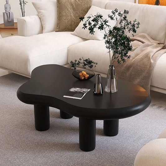 4 Legs Coffee Table Wood Geometric Coffee Coffee or End Table Clearhalo 'Coffee & Accent Tables' 'Coffee Tables' 'coffee_tables' 'furn' 'furn_coffee_tables' 'Furniture' 'Living Room Furniture' 1200x1200_26fdf8f0-2f92-447d-ab16-400415afff2b
