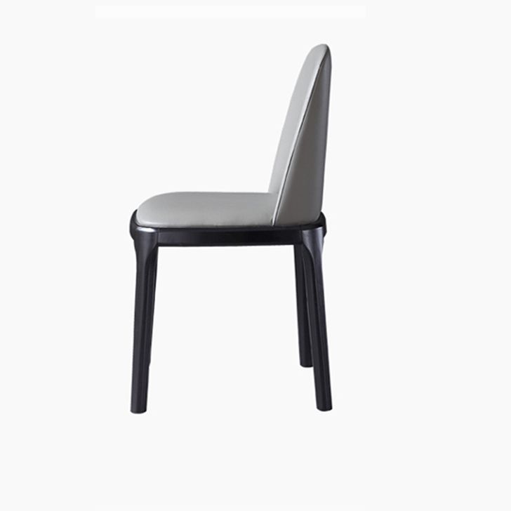 Industrial Leather Restaurant Side Chair Parsons Dining Chair with Walnut Legs Clearhalo ' kitchen&dining_furn' 'Dining Chairs' 'Dining Tables & Seating' 'dining_chair' 'furn' 'furn_dining_chair' 'Furniture' 'furniture_dining_chair' 'Kitchen & Dining Furniture' 'kitchen' 1200x1200_26fe72f6-8e55-42eb-b6ba-fdfd9583e09a