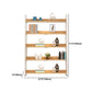 Modern Engineered Wood Bookshelf Etagere Open Shelf Vertical Bookcase Clearhalo 'Bookcases' 'furn' 'furn_bookcases' 'Furniture' 'Office Furniture' 1200x1200_2703bf31-5f8e-449a-82f3-96ca4c977d69