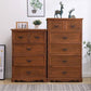 Coastal Storage Chest Solid Wood Dresser with 6/5 Drawers , 11.7 Inch W Clearhalo 'Bedroom Furniture' 'Dressers & Chests' 'dressers_chests' 'furn' 'furn_dressers_chests' 'Furniture' 1200x1200_2704fd91-2bf8-4916-9a9a-9b02f297a528