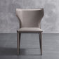 Leather Dining Chair Contemporary Design Wingback Side Chair