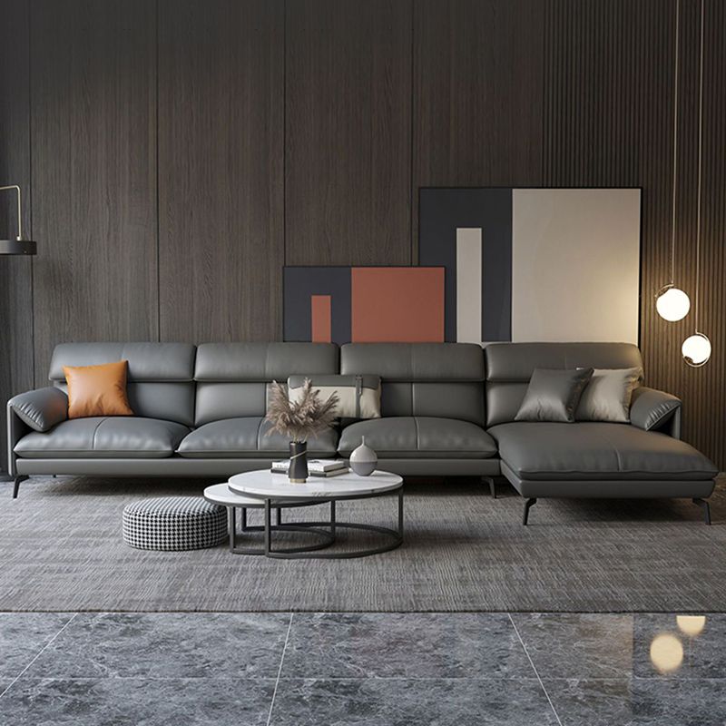 Glam Stationary echtes Lederkissen Top Arm Kissen Sofa -Chaise