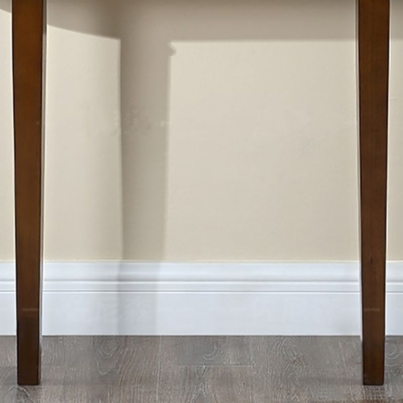 14 inch Wide Console Table Mid-Century Modern Wood Accent Table for Hall