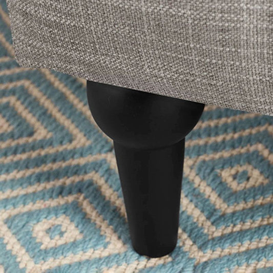 Tufted Fabric Sofa with Tuxedo Arm in Gray Contemporary Style Clearhalo 'furn' 'furn_sofas' 'Furniture' 'Living Room Furniture' 'Sofa' 'sofas' 1200x1200_2713db8f-1825-44be-a921-1c160591fee4