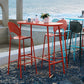 Contemporary Bar Pub Table Set 1/2/3 Pieces Bar Table and Stools