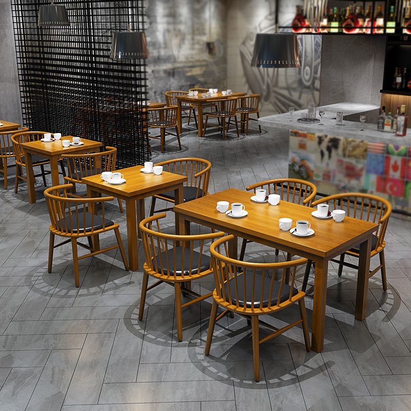 1/3/5 Pcs Pine Wood Industrial Dining Set with Wooden Table and Chairs Dinette Set Clearhalo 'Dining Room Sets' 'Dining Tables & Seating' 'dining_room_set' 'furn' 'furn_dining_room_set' 'Furniture' 'furniture_dining_room_set' 'Kitchen & Dining Furniture' 'kitchen&dining_furn' 'kitchen' 1200x1200_271695c1-e638-43b1-967d-3d1e13b7ddc4