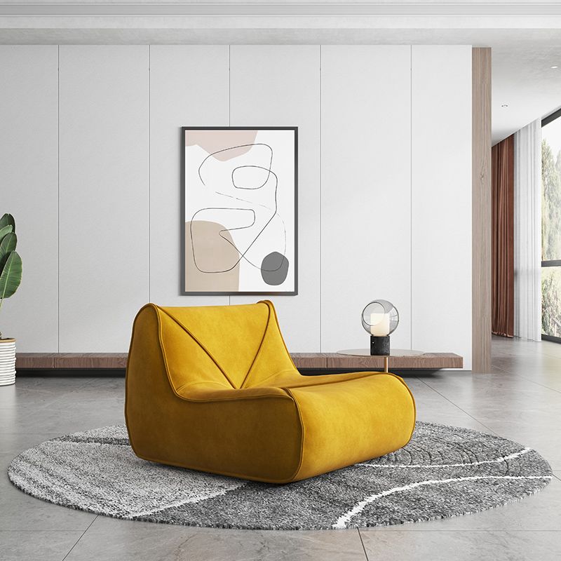 Sedia di divano in tessuto sedia accento moderno per camera da letto e soggiorno