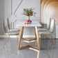 Stone Top Double Pedestal Table Traditional Luxury Rectangle White Dining Table Clearhalo 'Dining Tables & Seating' 'Dining Tables' 'dining_table' 'furn' 'furn_dining_table' 'Furniture' 'furniture_dining_table' 'Kitchen & Dining Furniture' 1200x1200_271c30d5-5f1c-43b2-be42-47c33ef6376b