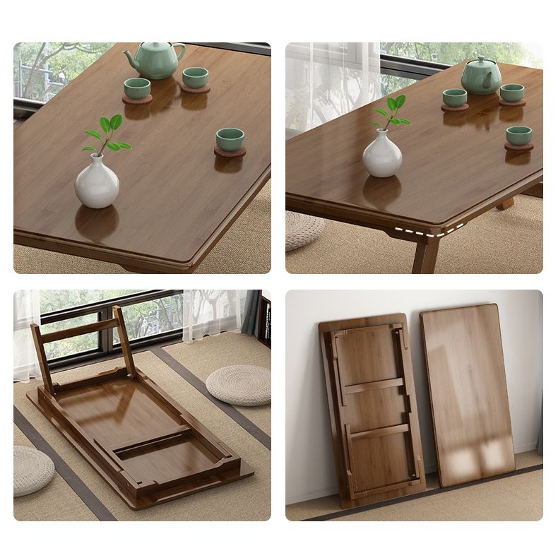 Bureau de bureau en bois d'ingénierie de style contemporain bureau de pliage