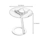 Round Stone Top Side End Table Frame Sofa Side End Table for Living Room Clearhalo 'Coffee & Accent Tables' 'End & Side Tables' 'end_side_table' 'end_side_tables' 'furn' 'furn_end_side_tables' 'Furniture' 'furniture_end_side_table' 'Living Room Furniture' 1200x1200_271ef5c2-8f76-4866-99d4-cb62704fabd4
