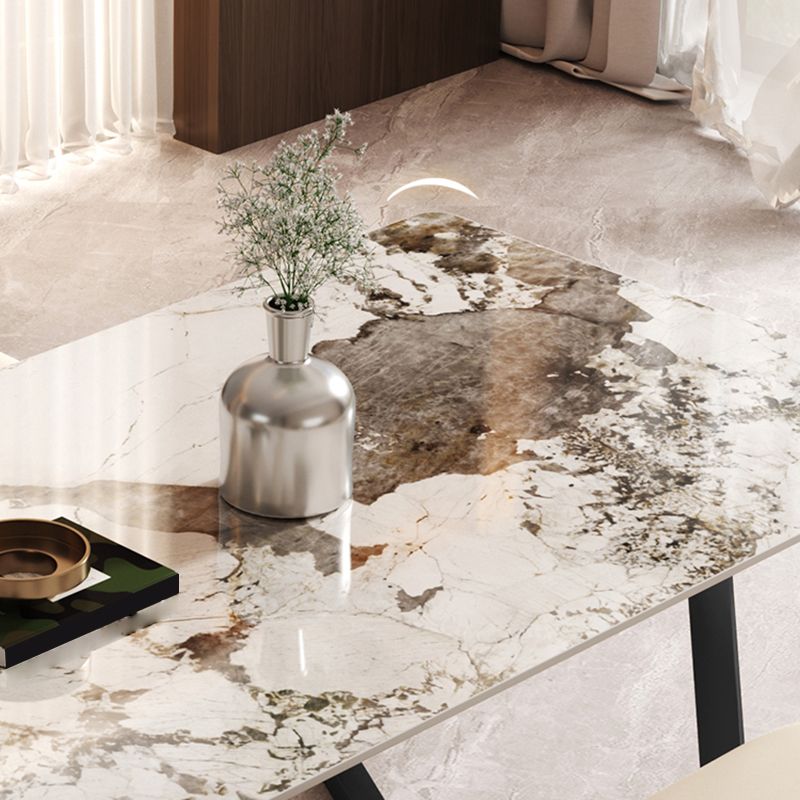 Modern 1/2/3/5/7 Pieces Dining Set Sintered Stone Dining Table Set with Leather Chairs Clearhalo 'Dining Room Sets' 'Dining Tables & Seating' 'dining_room_set' 'furn' 'furn_dining_room_set' 'Furniture' 'furniture_dining_room_set' 'Kitchen & Dining Furniture' 'kitchen&dining_furn' 'kitchen' 1200x1200_271f2b94-f59e-427f-a0be-62735141ff79