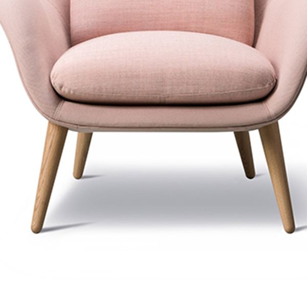 Moderner Essstuhl Leinen Parsons Armstuhl für Wohnzimmer