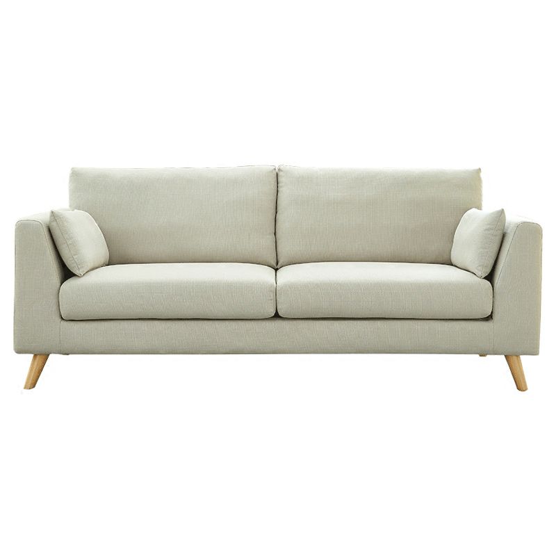 Sofá de brazo cuadrado contemporáneo de 32.67 "H para sala de estar para sala de estar