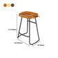 Modern Contoured Seat Counter Stool Solid Wood Backless Counter-height Stool Clearhalo 'Bar Furniture' 'Bar Stools' 'bar_stools' 'furn' 'furn_bar_stools' 'Furniture' 'Kitchen & Dining Furniture' 1200x1200_2724de9f-293f-454c-b70c-91e5c4c385a1