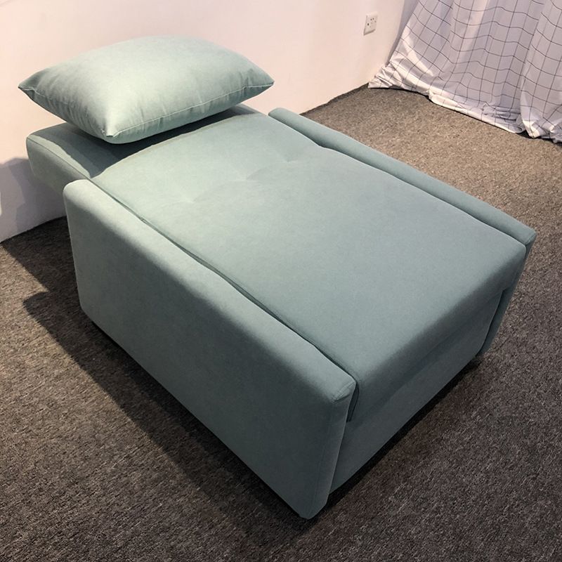 Modern Green Convertible Sofa Cushion Back Foldable Futon Chairs Clearhalo 'furn' 'furn_futons' 'Furniture' 'Futons & Daybeds' 'Futons' 'Living Room Furniture' 1200x1200_27273176-b052-4994-8b35-ecaf14226d38