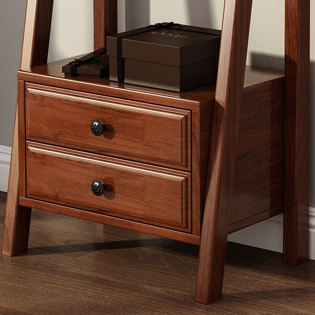 Rubber Wood Ladder Bookshelf Contemporary Open Bookcase for Home Office Clearhalo 'Bookcases' 'furn' 'furn_bookcases' 'Furniture' 'furniture_bookcases' 'Office Furniture' 1200x1200_272872cb-d749-4fdc-948b-d0afcbcf13ea