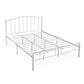 Arched Open-Frame Metal Bed 41" H Bed With Headboard and Footboard Clearhalo 'Bedroom Furniture' 'Beds' 'furn' 'furn_beds' 'Furniture' 1200x1200_272973cf-2327-4670-a6bb-b0c584c32257