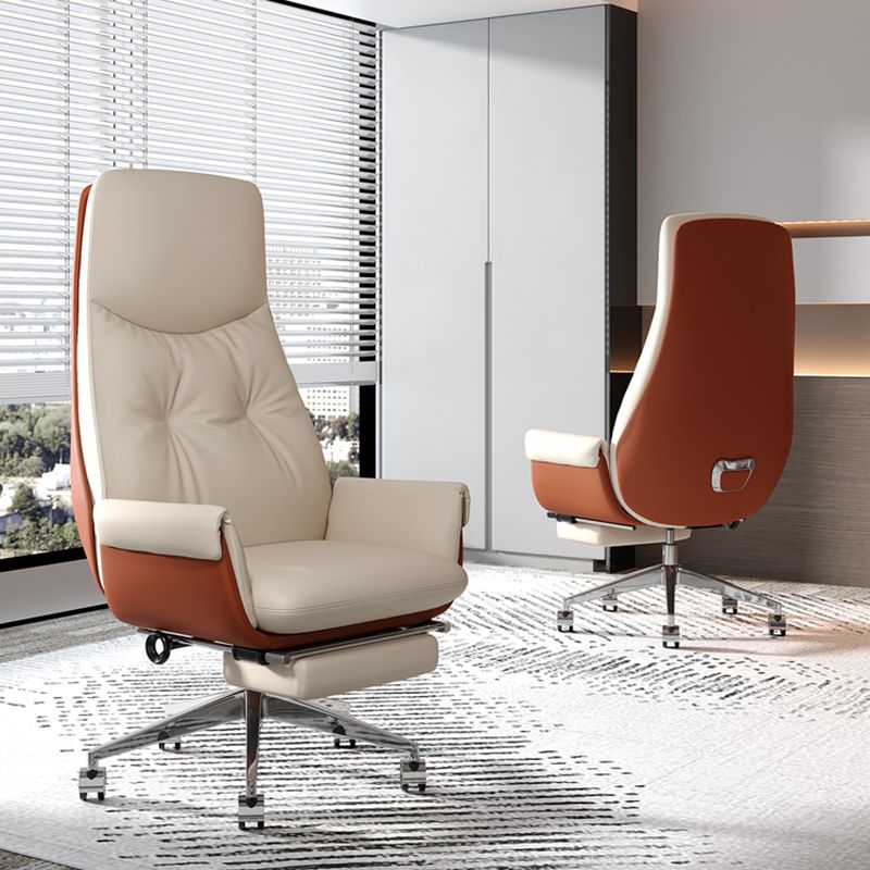 Armless Office Chair Modernism Desk Chair with Wheels for Office Clearhalo 'furn' 'furn_office_chair' 'Furniture' 'Office Chairs' 'Office Furniture' 'office_chair' 1200x1200_272b4993-828a-4235-9020-d4519d11e990