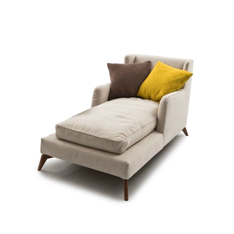 Upholstered Chaise Lounge Couch Micro-Fabric Chaise Lounge Chair Scandinavian Chaise Clearhalo 'Chairs & Seating' 'Chaise Lounge' 'chaise_lounge' 'furn' 'furn_chaise_lounge' 'Furniture' 'Living Room Furniture' 1200x1200_272d671c-5b6b-4200-80c2-d8501165231a