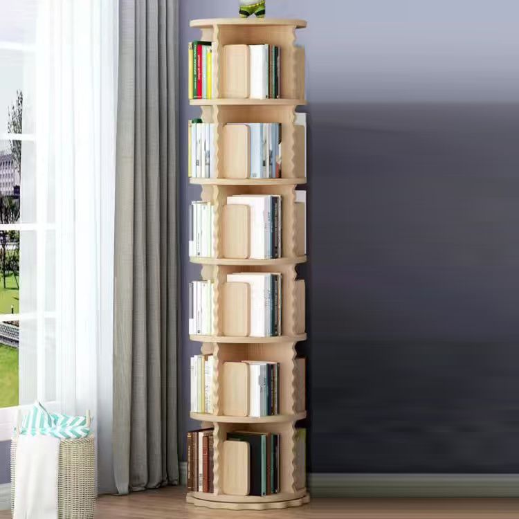 Scandinavian Style Bookshelf Closed Back Solid Wood Bookcase for Home Office Study Room Clearhalo 'Bookcases' 'furn' 'furn_bookcases' 'Furniture' 'furniture_bookcases' 'kitchen' 'kitchen_bookcases' 'Living Room Furniture' 'Office Furniture' 1200x1200_27307fd2-a49a-4ad8-853c-6401dec3c8c6