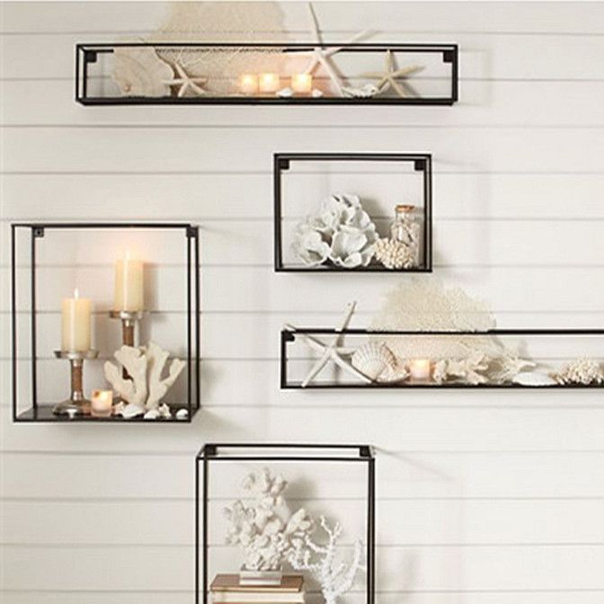 Estante de metal estantería de estantería montada en la pared industrial para la oficina