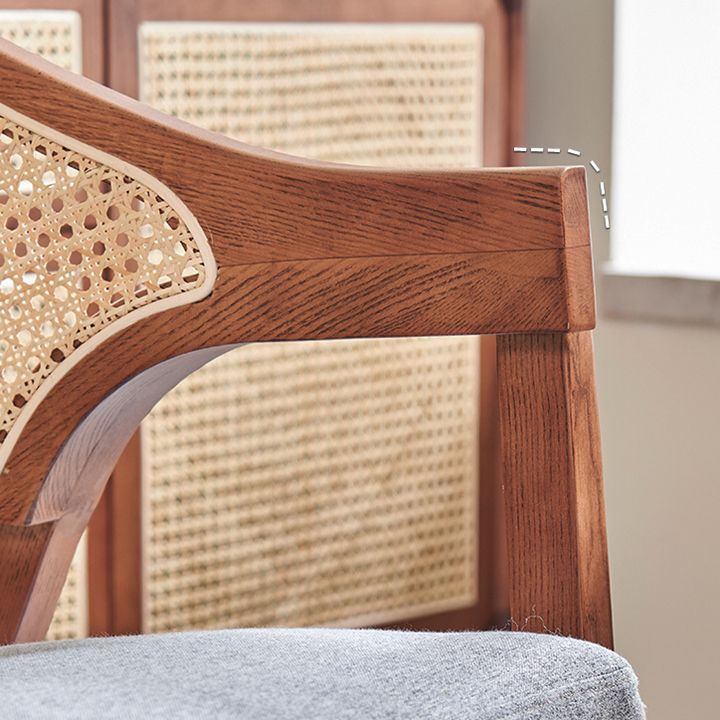 Modern Simple Arm stoel houten frame eetstoel stoel voor thuisgebruik