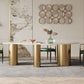 Metal Traditional Luxury Oval Indoor Table Marble Top Table with 3 Legs Clearhalo 'Dining Tables & Seating' 'Dining Tables' 'dining_table' 'furn' 'furn_dining_table' 'Furniture' 'furniture_dining_table' 'Kitchen & Dining Furniture' 'kitchen' 'kitchen_dining_table' 1200x1200_27461efd-2171-45f8-8fcf-1064006c754e