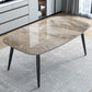 Stone Rectangle Dining Table Modern Metal Black Frame Tripod Dining Table Clearhalo ' dining_table' 'Dining Tables & Seating' 'Dining Tables' 'furn' 'furn_dining_table' 'Furniture' 'furniture_dining_table' 'Kitchen & Dining Furniture' 'kitchen&dining_furn' 'kitchen' 'kitchen_dining_table' 1200x1200_274743de-b569-415b-84e9-4835ee73bb29