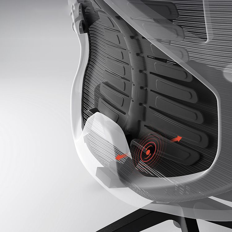 Modern Fixed Arms Bureau Stoel Swivel verstelbare stoelhoogte bureau stoel met wielen