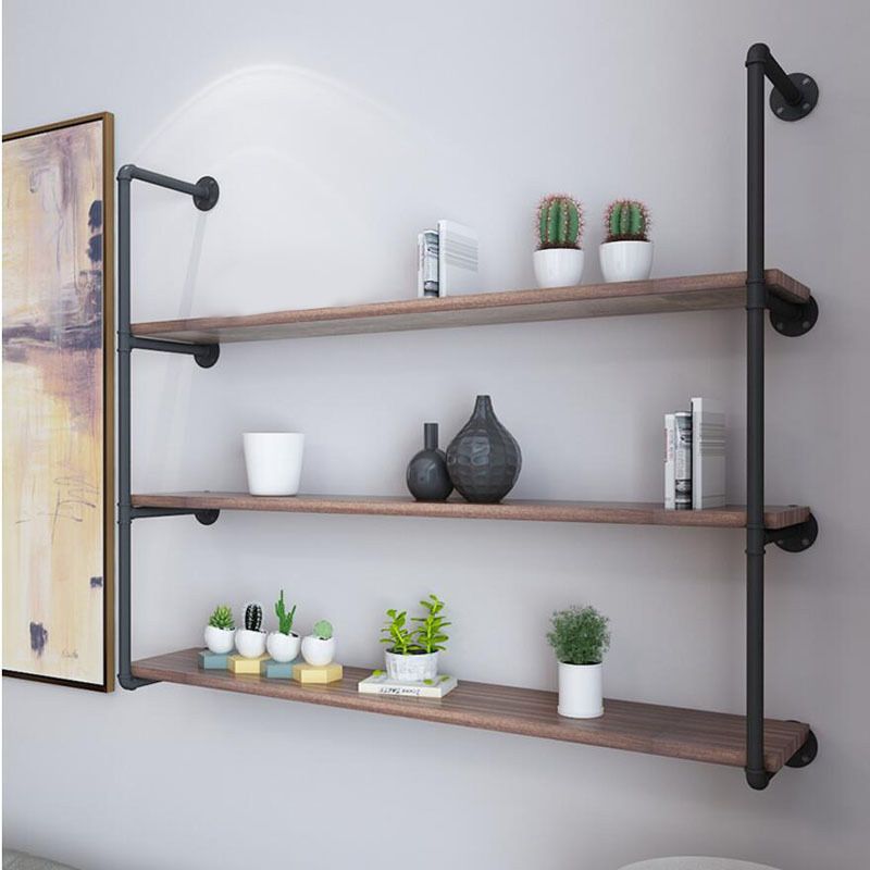 7.87"W Bookshelf Solid Wood Industrial Style Wall Mounted Bookcase for Home Office Clearhalo 'Bookcases' 'furn' 'furn_bookcases' 'Furniture' 'furniture_bookcases' 'kitchen' 'kitchen_bookcases' 'Living Room Furniture' 'Office Furniture' 1200x1200_2749135d-42e2-4600-a498-0d32fa3b1d93