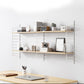 Wall-mount Bookshelf Modern Wooden Bookcase with Multi Shelves