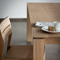 Rectangle Pine Wood Table for Restaurant Modern Dining Table with 4 Legs