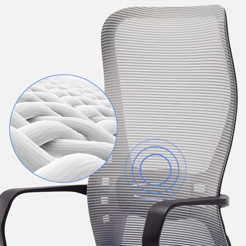 Contemporary Adjustable Microfiber Office Chair Task High Back Chair Clearhalo 'furn' 'furn_office_chair' 'Furniture' 'Office Chairs' 'Office Furniture' 'office_chair' 1200x1200_274e2f55-9193-42a3-8568-70166a0d9fe2