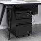 Modern File Cabinets Metal Frame File Pedestal with Key Lock for Office Clearhalo 'Filing Cabinets' 'filling_cabinets' 'furn' 'furn_filling_cabinets' 'Furniture' 'Office Furniture' 1200x1200_274ee862-f81c-43ef-bce5-03bf7e0e5e75