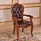 Leather High Back Dining Side Chair Kitchen Side Chair with Solid Wood Legs Clearhalo ' kitchen&dining_furn' 'Dining Chairs' 'Dining Tables & Seating' 'dining_chair' 'furn' 'furn_dining_chair' 'Furniture' 'furniture_dining_chair' 'Kitchen & Dining Furniture' 'kitchen' 1200x1200_2753cbda-1491-4e8e-a171-19f4eafc4efa