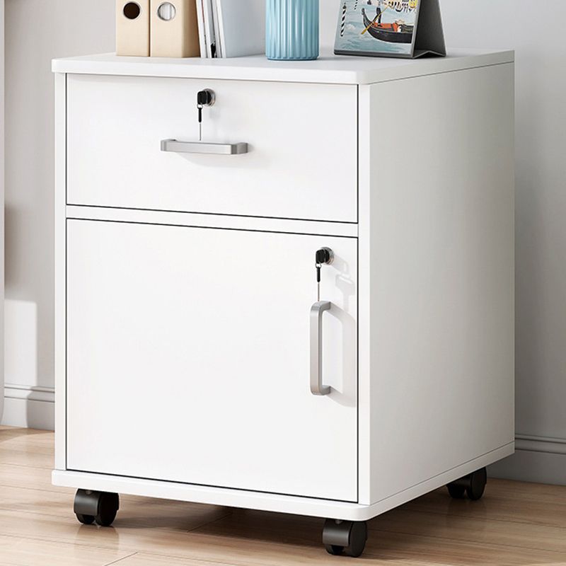 Contemporary Vertical Solid Color Drawers Castors Wood File Cabinet for Home Office Clearhalo 'Filing Cabinets' 'filling_cabinets' 'furn' 'furn_filling_cabinets' 'Furniture' 'Office Furniture' 1200x1200_27547f80-97be-4ad6-9645-56ce1780e3ce