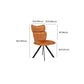 Armless Office Chair Modern Ergonomic No Distressing Desk Chair
