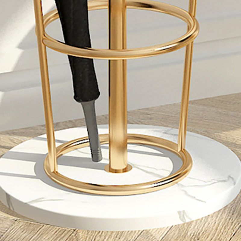 Glam Metal Cad -rek Marmeren basisjas Hanger voor woonkamer