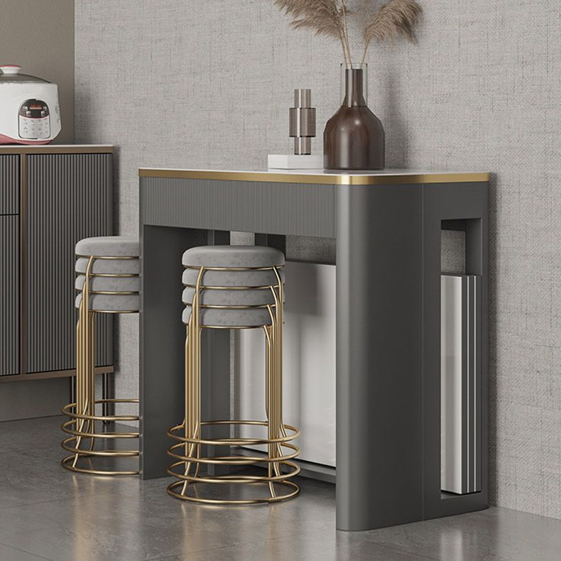 Rectangle Dîner table de cuisine table de cuisine contemporaine table à manger