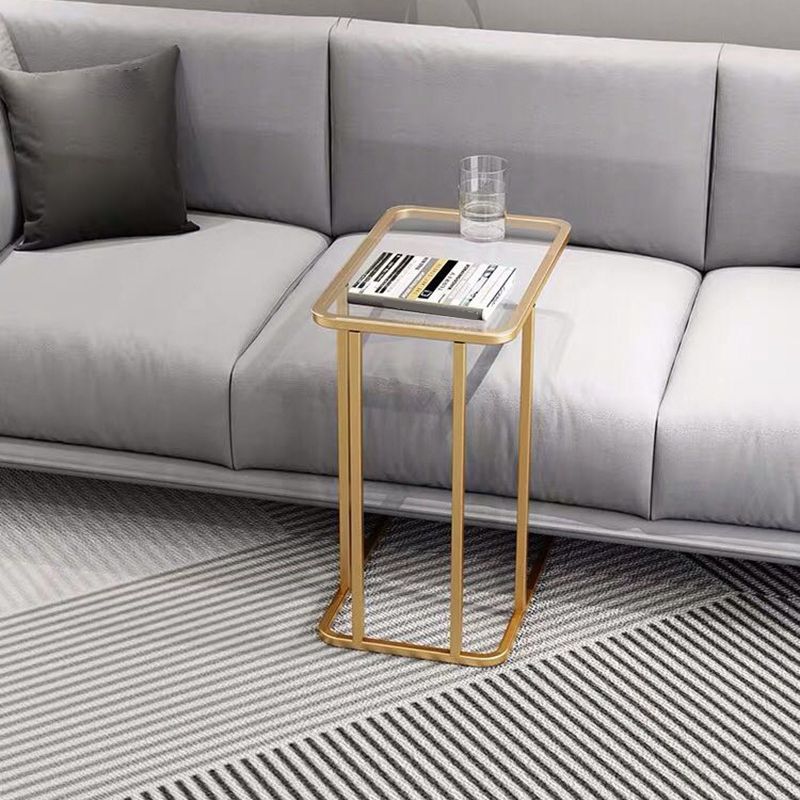 23.83 "Table de altura contemporánea de la mesa auxiliar de la mesa del lado C de metal C