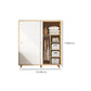 Armario rectangular Gabinete Moderno Minimalista Armario de madera Armario