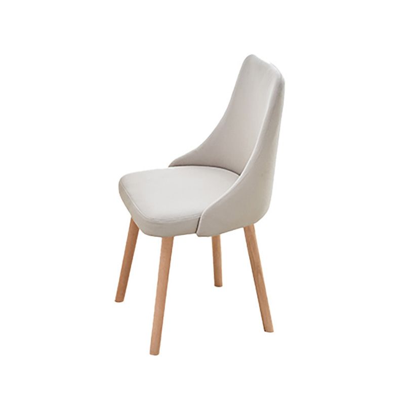 Modern Wooden Dining Side Chair Parsons Dining Armless Chair for Restaurant Clearhalo ' kitchen&dining_furn' 'Dining Chairs' 'Dining Tables & Seating' 'dining_chair' 'furn' 'furn_dining_chair' 'Furniture' 'furniture_dining_chair' 'Kitchen & Dining Furniture' 'kitchen' 1200x1200_275b2c95-2d0a-4cd1-a699-c64ec4f08737