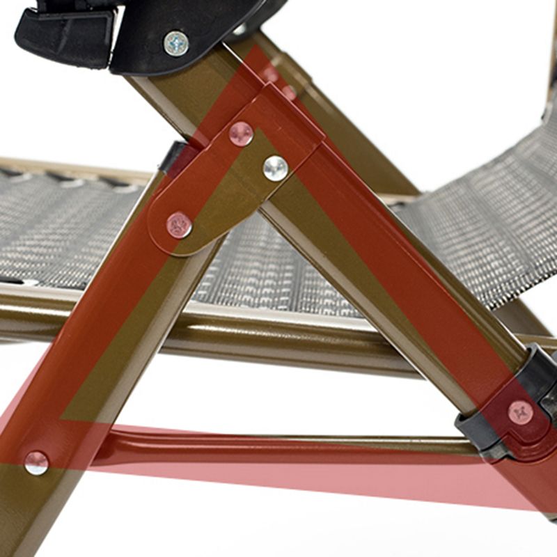 Recourlet ergonimique unique contemporain avec des jambes Couleur solide en métal