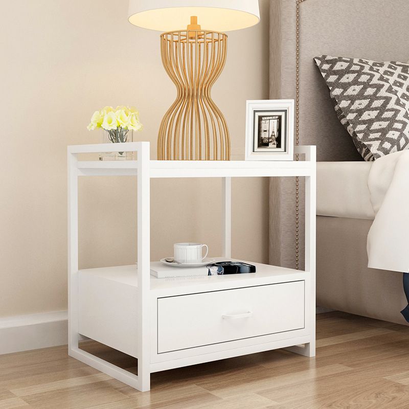 Wooden Bed Nightstand Contemporary Accent Table Nightstand with Drawer Clearhalo 'Bedroom Furniture' 'furn' 'furn_night_stand' 'Furniture' 'night_stand' 'Nightstands' 1200x1200_2760d184-eb3f-4245-bf72-250796f0958c