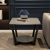 19,6 "tavolo da parte superiore in ardeggio quadrata moderna alta