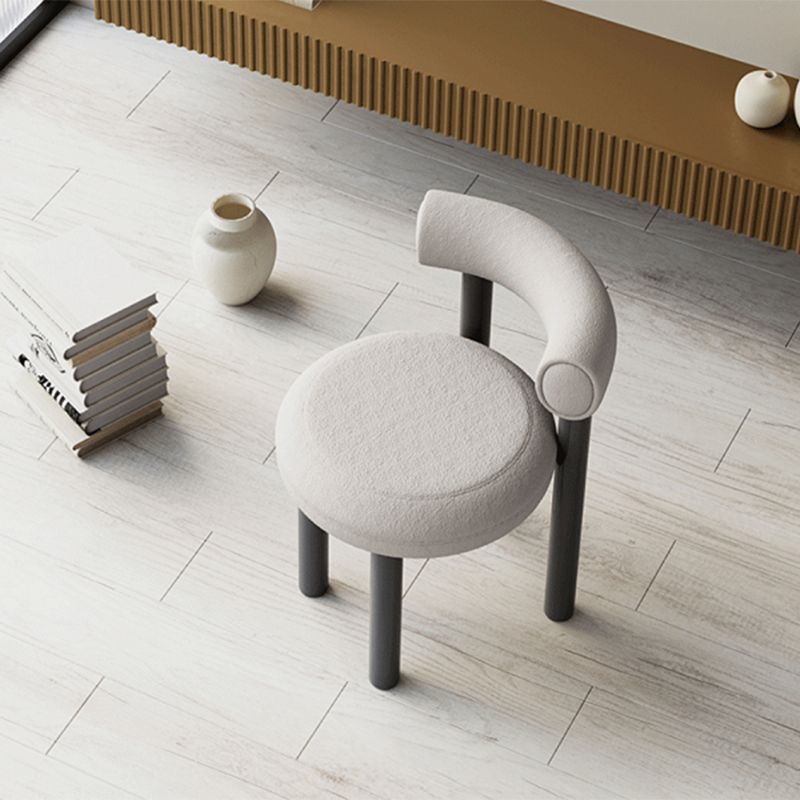 Contemporary Velvet Dining Armless Chair Metal Dining Chairs for Home Use Clearhalo 'Dining Chairs' 'Dining Tables & Seating' 'dining_chair' 'furn' 'furn_dining_chair' 'Furniture' 'Kitchen & Dining Furniture' 1200x1200_27632fc5-db2c-48f4-8d28-e497fa8a2261